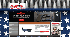 Desktop Screenshot of gunsmokeandlead.com